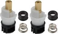 🔧 delta faucet rp25513 stem repair kit replacement with rp4993 seat and spring, 2-pack логотип