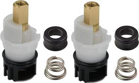 img 3 attached to 🔧 Delta Faucet RP25513 Stem Repair Kit Replacement with RP4993 Seat and Spring, 2-Pack