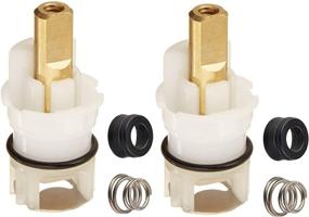 img 2 attached to 🔧 Delta Faucet RP25513 Stem Repair Kit Replacement with RP4993 Seat and Spring, 2-Pack