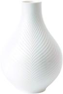 фарфоровая ваза wedgwood white folia bulb логотип