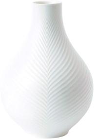 img 1 attached to Фарфоровая ваза Wedgwood White Folia Bulb