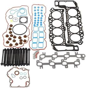 img 4 attached to Vincos HS26157PT CS26157 ES71129 Head Gasket Set with Bolts - Compatible with Ram 1500, Durango, Dokota, Grand Cherokee - 4.7L V8 - 2000-2003 Models