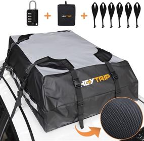 img 4 attached to 🌧️ HEYTRIP Waterproof Rooftop Cargo Carrier: Ultimate Versatility with Non-Slip Bottom, Reflective Strips, and 2-Year Warranty