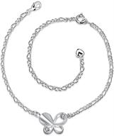 lingduan butterfly adjustable sterling bracelet logo