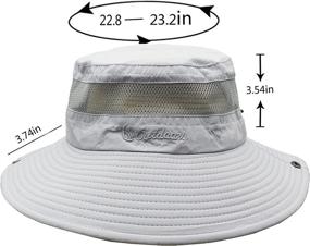 img 2 attached to Ultimate UV Protection: Sun Hat for Gardening, Fishing, and Beach Travels - Wide Brim Summer Cap