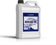 🔪 food grade mineral oil (1 gallon) - ideal for cutting boards, butcher blocks, countertops, and wooden utensils - usp grade logo