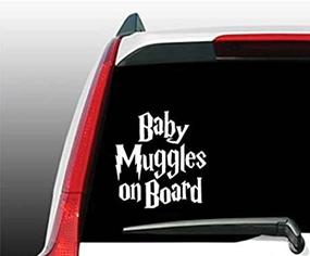 img 2 attached to Muggles Board White Sticker Decal