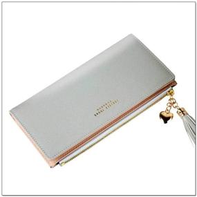 img 1 attached to 👜 Elegant Leather Minimalist Wallets & Handbags for Women - The Perfect Companion