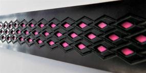 img 2 attached to 🎾 PROLITE Diamond Grip (Pink Underlay) - Enhance Your Performance in Pickleball, Racquetball, Squash, Platform Tennis, Badminton and More