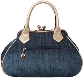 img 3 attached to 👜 Kilofly Women's Satchel Handbag Shoulder Bag Combo: Stylish Handbags & Matching Wallets