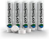 🧺 convenient coin tissue: portawipes 50-pack with carrying cases for on-the-go hygiene logo