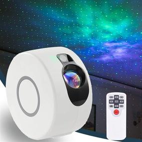 img 4 attached to 🌟 DRIONO Starry Night Light Projector – Remote Control 7 Color Modes, Nebular Cloud and Star Projector with Rotating Feature, Adjustable RBG, Speed, and Brightness