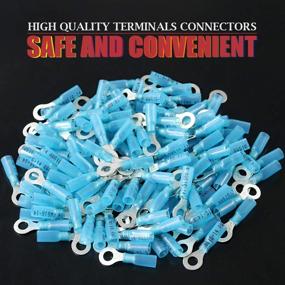 img 2 attached to Hilitchi Insulated Terminals Electrical Connector for Industrial Wiring & Connection - Enhanced SEO