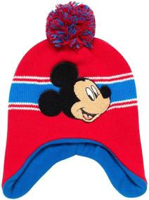 img 3 attached to Boys' Cold Weather Accessories: Disney Mickey Mittens for Toddlers