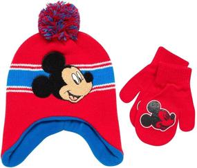 img 4 attached to Boys' Cold Weather Accessories: Disney Mickey Mittens for Toddlers