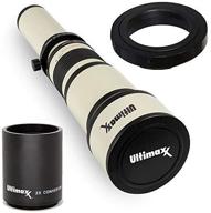 ultimaxx 650 1300mm telephoto zoom canon logo