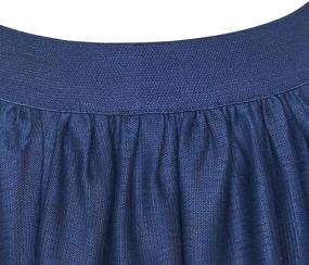 img 1 attached to 💙 Girls Sparkling Blue Heart Sequins Tutu Skirt (Size 2-12) by Sunny Fashion