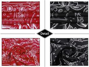 img 1 attached to Luxurious Satin Silk Neckerchief - Essential Women's Accessory in Scarves & Wraps