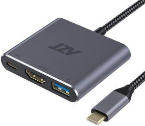 img 4 attached to 🔌 Multiport HDMI Adapter with Charging Compatibility