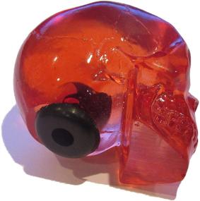 img 1 attached to 🚗 Revamp your ride with Kool Collectibles' Clear Red Skull Shifter Shift Knob: Ultimate Rat Rod Lever