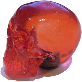 img 2 attached to 🚗 Revamp your ride with Kool Collectibles' Clear Red Skull Shifter Shift Knob: Ultimate Rat Rod Lever