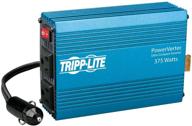 tripp lite pv375 blue car power inverter - 375w автомобильный инвертор, ультракомпактный с 2 розетками логотип