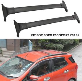 img 2 attached to 🚗 SnailAuto Roof Rack Crossbars for Ford Ecosport 2013-2022 - Enhanced Luggage Rack Solution