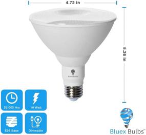 img 2 attached to Superior Lighting Choice: 💡 Pack BlueX Par38 Flood Light