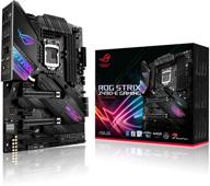 🔥 материнская плата asus rog strix z490-e gaming: wifi 6, intel 10-го поколения, atx, 14+2 фазы питания, ddr4 4600, ethernet intel 2,5 гб логотип