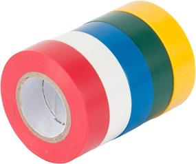 img 4 attached to 🔌 Gardner Bender GTPC-550 Electrical Tape 20 ft - Durable, Easy-Wrap, Flame Retardant - Pack of 5 in Red, White, Blue, Green & Yellow