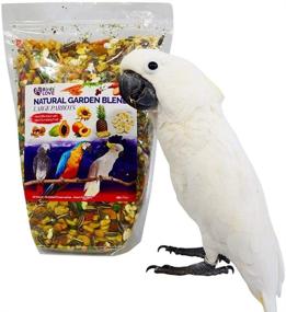 img 2 attached to All-Natural Garden Blend Bird Food: A Favorite for Lovebirds, Parakeets, Cockatiels, Conures, Quakers, Cockatoos, Macaws, and Birds of All Sizes