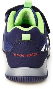 img 2 attached to 👟 Оптимизированные светящиеся детские кроссовки Stride Rite 360 для мальчиков