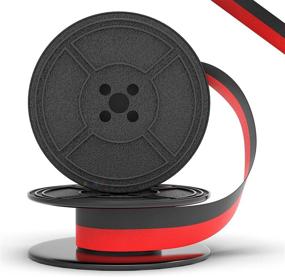 img 4 attached to 🖨️ Inkvo Twin Spool Typewriter Ribbon - Premium Red and Black Ink - Fresh Replacement - Compatible with Smith Corona, Royal, Remmington, Underwood, Brother, Olivetti, Olympia, Adler and More - 1 Pack