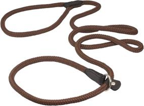 img 4 attached to 🐶 Nylon Rope Slip Dog Lead Collar and Leash - Dogs My Love, British Style, 4ft Long