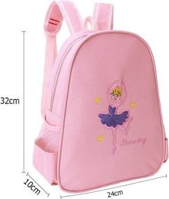 img 3 attached to 🩰 BAOHULU Ballet Colors Toddler Backpack - SEO-Optimized Product Name