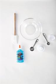 img 1 attached to 📚 Clear School Glue Clear + Blue Glitter - Elmer's Slime Starter Kit - Set of 4