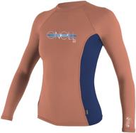 oneill girls premium skins sleeve women's clothing in swimsuits & cover ups logo