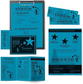 img 1 attached to 🌌 Neenah Astrobrights Colored Cardstock, Celestial Blue, 8.5" x 11" – 250 Sheets (65lb/176 GSM) for Vibrant Crafting & Art Projects