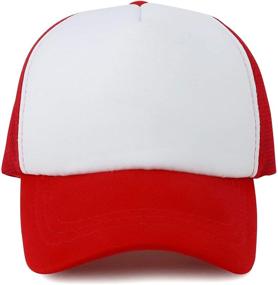 img 3 attached to 🧢 Trendy Apparel Shop: Stylish Hats & Caps for Infant Trucker Boys' Accessories