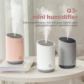 img 3 attached to Portable Humidifier Humidifiers Personal Waterless Heating, Cooling & Air Quality