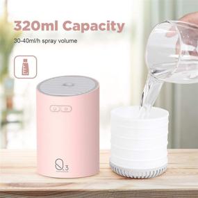 img 1 attached to Portable Humidifier Humidifiers Personal Waterless Heating, Cooling & Air Quality