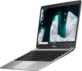 img 4 attached to 💻 iProda Laptop 14.1 Inch Windows 10 Pro (Intel Celeron 5205U 1.9GHz, 8GB DDR4 RAM, 256GB SSD) with 1080P FHD Display, Webcam, HDMI, WiFi, Bluetooth - Ideal for Work from Home