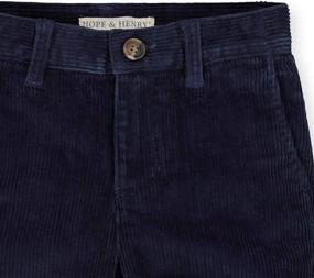 img 3 attached to Premium Quality Kahki Organic Cotton Boys' Pants 👖 by Hope Henry - Comfortable and Sustainable Clothing for Boys