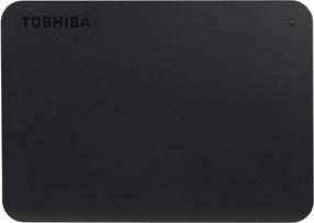 img 2 attached to 🖥️ Внешний жесткий диск Toshiba Canvio Basics 4TB HDTB440EK3CA 2.5 дюйма USB 3.0 портативный - черный