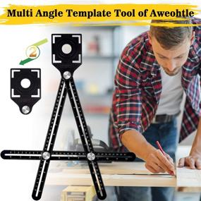 img 3 attached to Multi Angle Protractor Aweohtle Aluminium