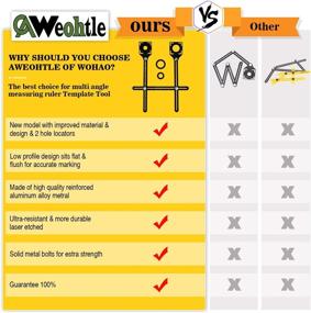img 1 attached to Multi Angle Protractor Aweohtle Aluminium