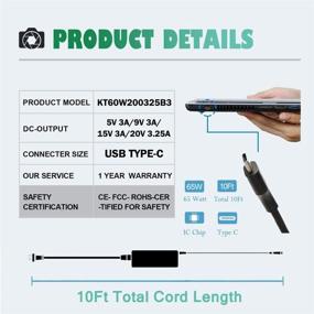 img 3 attached to Charger Chromebook ThinkPad 4X20M26268 Adapter