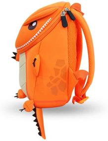 img 3 attached to Dinosaur Backpack Waterproof Sidesick Kindergarten Backpacks for Kids' Backpacks