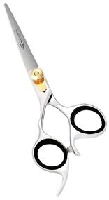 img 3 attached to 🔪 Premium Left Handed Professional Hair Scissors - 6.4" Japanese Super Cobalt Stainless Steel Lefty Shears for Barbers - Handmade Left Handed Hair Shears of Exceptional Quality