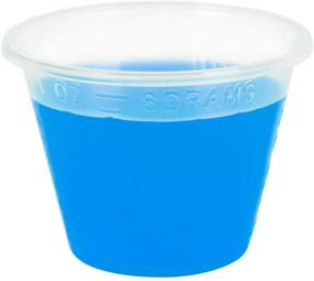 img 1 attached to 500-Pack of 1oz Disposable Plastic Medicine Cups - Graduated for Accurate Dosage Measure of Mixed Pills, Liquid Medications, DIY Arts & Crafts, Mixes, Mouthwash